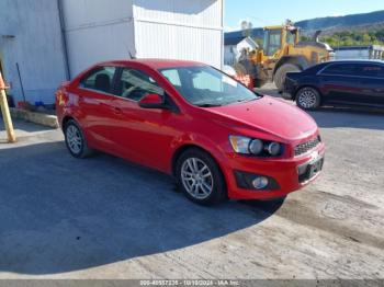  Salvage Chevrolet Sonic