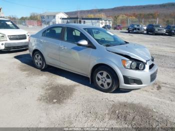  Salvage Chevrolet Sonic