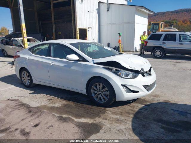  Salvage Hyundai ELANTRA