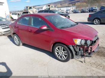  Salvage Chevrolet Sonic