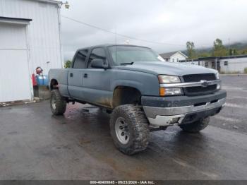  Salvage Chevrolet Silverado 2500