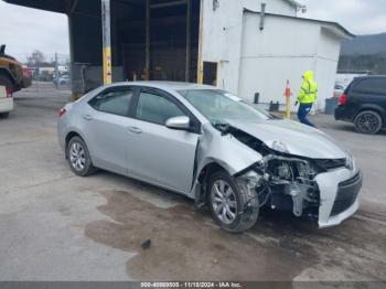  Salvage Toyota Corolla