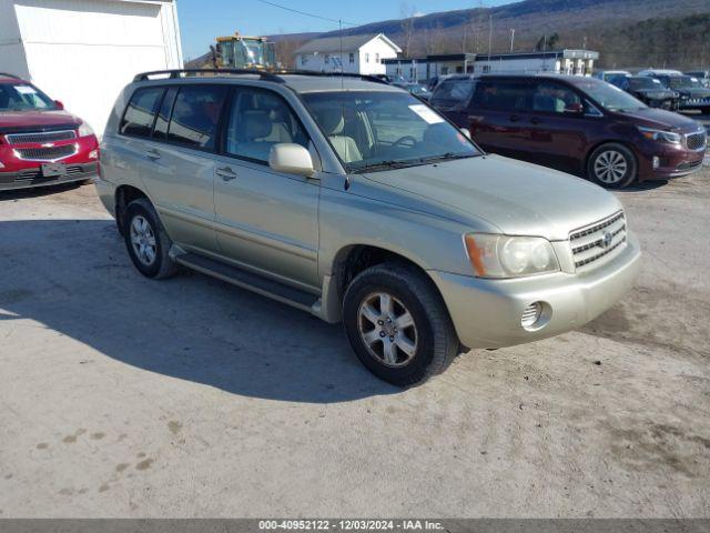  Salvage Toyota Highlander