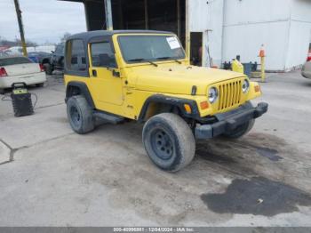  Salvage Jeep Wrangler