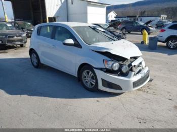  Salvage Chevrolet Sonic