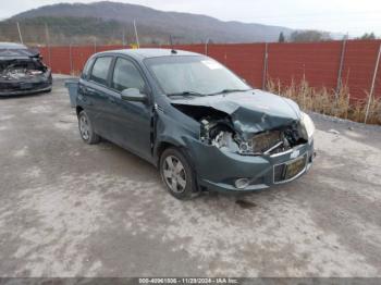  Salvage Chevrolet Aveo