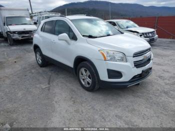  Salvage Chevrolet Trax