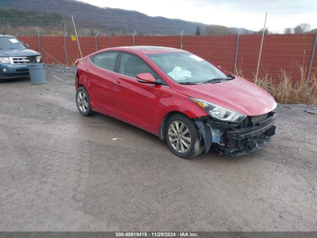  Salvage Hyundai ELANTRA