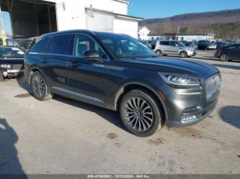  Salvage Lincoln Aviator