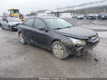  Salvage Chevrolet Cruze