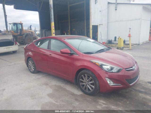  Salvage Hyundai ELANTRA