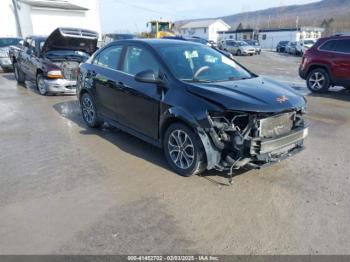  Salvage Chevrolet Sonic