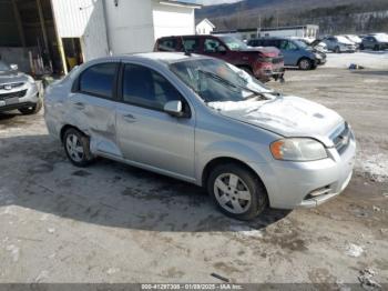  Salvage Chevrolet Aveo