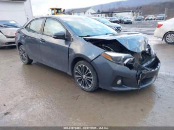  Salvage Toyota Corolla