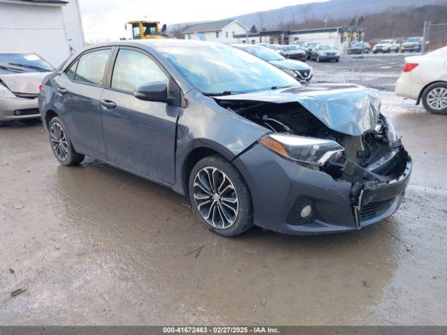  Salvage Toyota Corolla