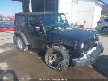  Salvage Jeep Wrangler