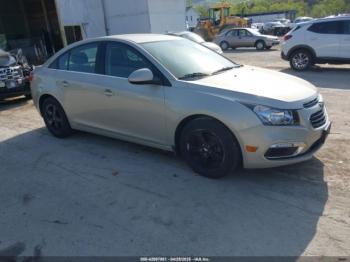  Salvage Chevrolet Cruze