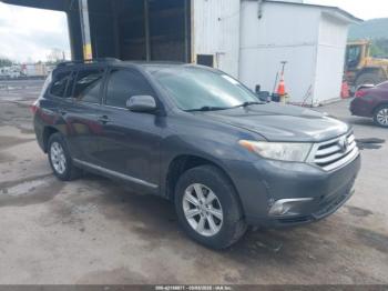  Salvage Toyota Highlander