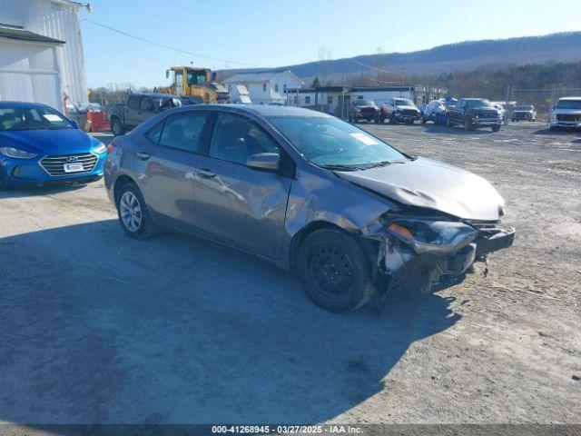  Salvage Toyota Corolla