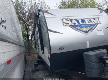  Salvage Forest River Salem Travel Trailer