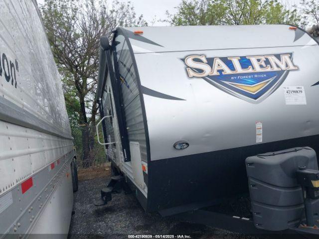  Salvage Forest River Salem Travel Trailer