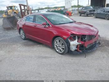 Salvage Lincoln MKZ Hybrid