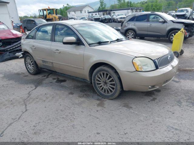  Salvage Mercury Montego