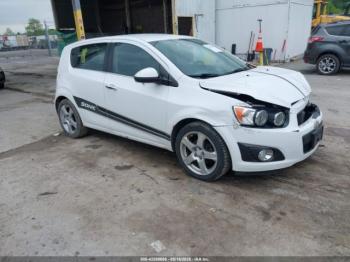  Salvage Chevrolet Sonic