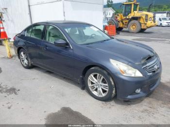  Salvage INFINITI G25
