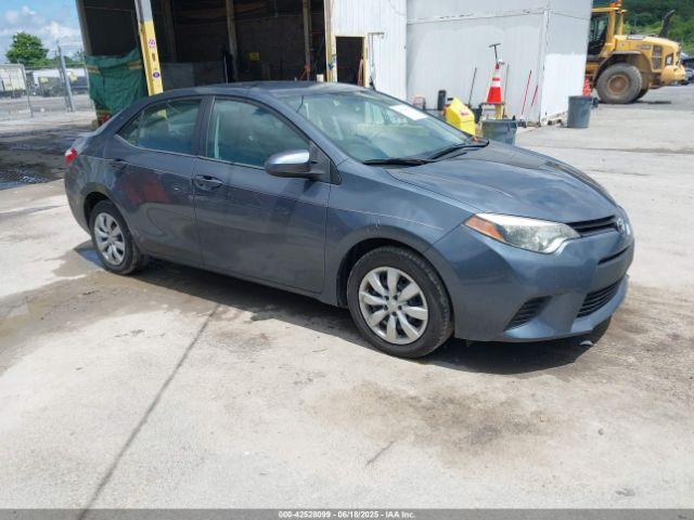  Salvage Toyota Corolla