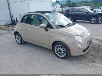  Salvage FIAT 500c