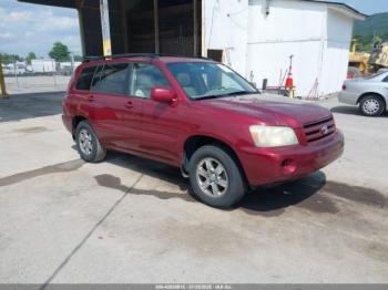  Salvage Toyota Highlander