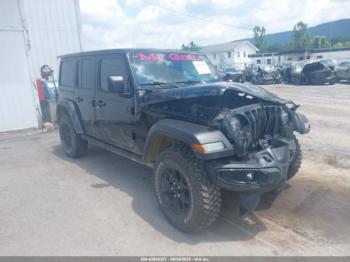  Salvage Jeep Wrangler