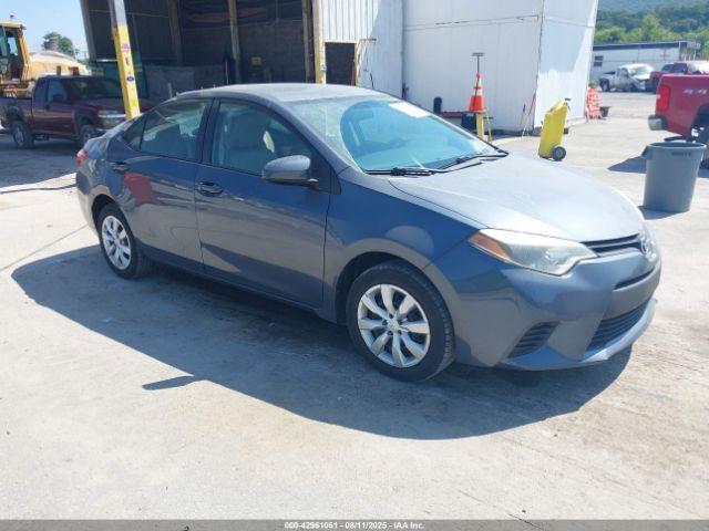  Salvage Toyota Corolla