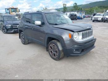  Salvage Jeep Renegade