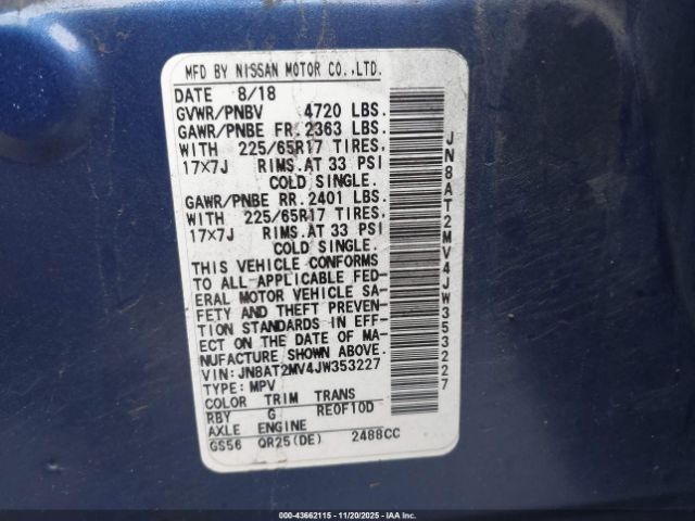 Nissan Rogue Sv Image 2