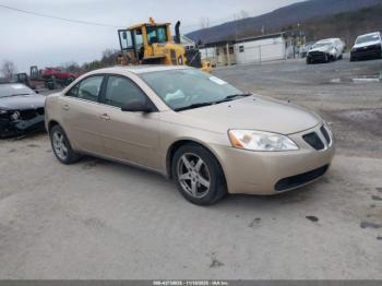  Salvage Pontiac G6