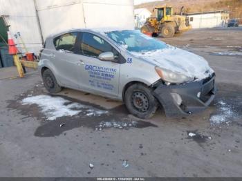  Salvage Toyota Prius c