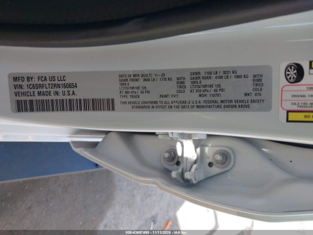 Ram 1500 Rebel  4x4 5'7 Box Image 10