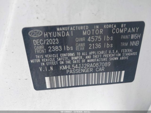 Hyundai SONATA Limited Image 4