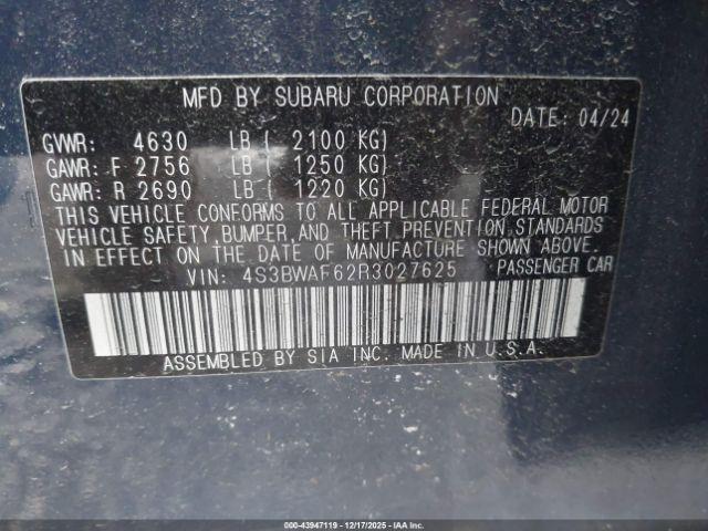 Subaru Legacy Premium Image 14