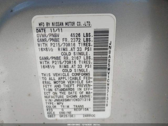 Nissan Rogue S Image 5