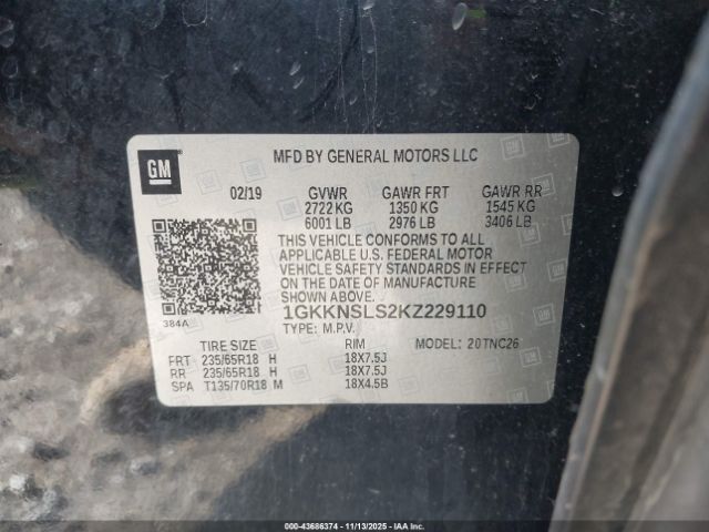 GMC Acadia Sle-2 Image 11