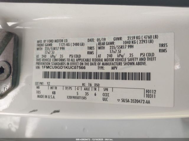 Ford Escape Se Image 8