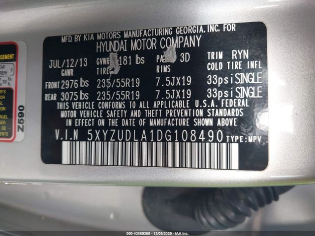 Hyundai SANTA FE Sport 2.0t Image 10