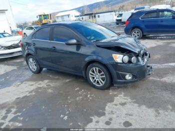  Salvage Chevrolet Sonic