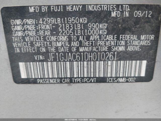 Subaru Impreza 2.0i Premium Image 10