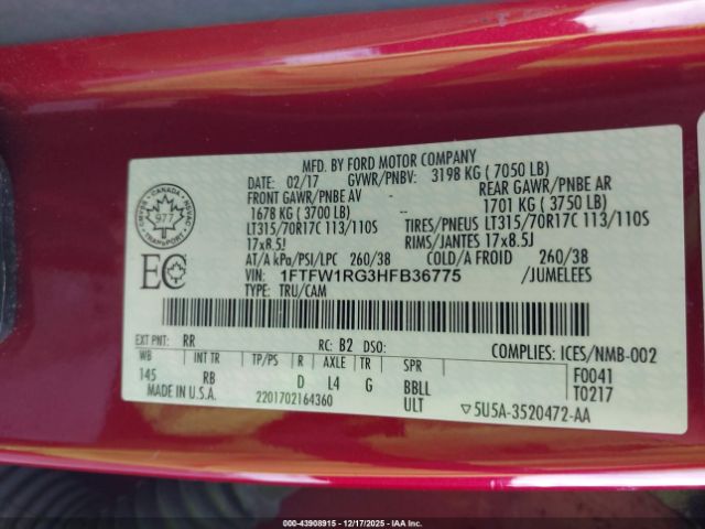 Ford F-150 Raptor Image 9