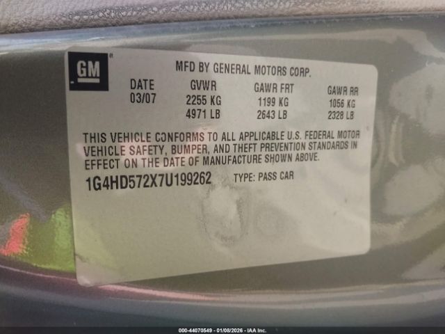 Buick Lucerne Cxl Image 5